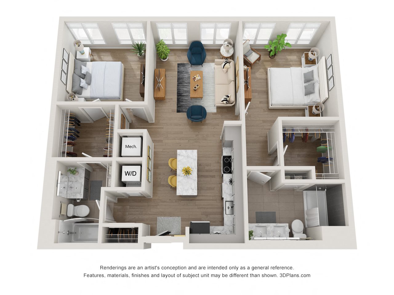 Floor Plans at Wellsmith 13 BR & Studio Apartments Richmond, VA